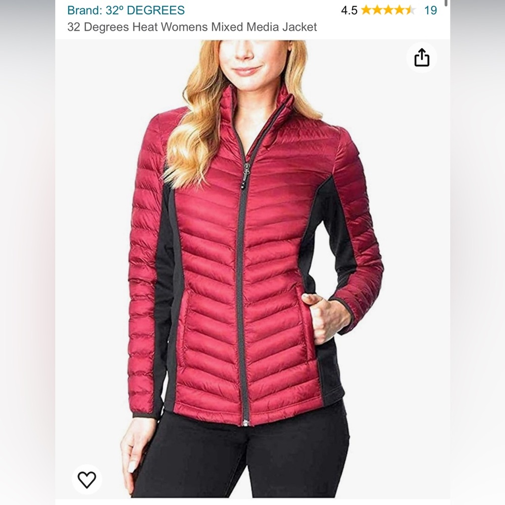 32 Degree Heat Lightweight Quilted Mock Jacket (Women’s)
